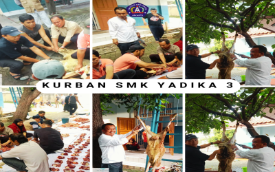 Kegiatan Kurban SMK Yadika 3 tahun 2025