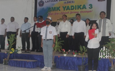 Latihan Dasar Kepemimpinan Siswa (LDKS) OSIS Tahun Pelajaran 2022/2023